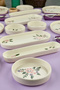 14 Piece Floral Patterned Breakfast Set Elegant Spring Themed Presentation Set Breakfast Set - 5