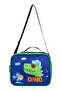 Green Dinosaur Patterned Bag, Lunch Bag, Pencil Holder, Boys' 3-Piece Set, Primary School Bag -24201 - 5
