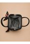 Foulard Detailed Patent Leather Women's Hand and Shoulder Bag - 2