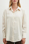 Basic Modal Shirt Ecru - 5