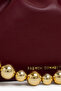 Women's Burgundy Covent Shoulder Bag - 6