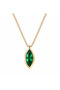 Mayıs Emerald Birthstone Kolye