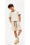 Limi̇ Boy's Soft Texture Linen Shirt Shorts Mercerized 3-Piece Set - 7