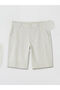 Lcwaikiki Classic Beige Regular Fit Linen Blend Men's Shorts - 5
