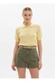 12479 Women's Polo Collar Half Placket Button Openwork Knitwear Blouse