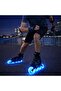 MOWEX LED Flash Inline Skates Wheels with ABEC-9 Bearings, Indoor Outdoor Rollerblade Smooth Replace - 2
