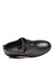 Black Genuine Leather Memory Foam Men's Casual Shoes 1042 m Large Size - 4
