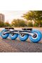 MOWEX LED Flash Inline Skates Wheels with ABEC-9 Bearings, Indoor Outdoor Rollerblade Smooth Replace - 7