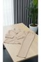 Men's Summer Buttoned Long Sleeve Shirt and Lace-Up Trousers Set Double Pocket Crinkle Fabric - 8