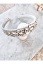 Special Design Velvet Crown with Silver Crystal Cut Stones, Invitations, Christmas, Wedding, Prom - 4