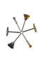 24Pcs Brass BrushSteel Wire Wheels Brushes Drill Rotary Tools Polishing For Dremel Rotary Tools M... - 3