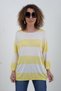 Thick Striped Knitwear Sweater - 4