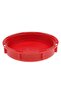 1000L IBC Tank Lid,IBC Tote Fitting Cover Cap for Water Liquid Storage,Plastic Red 163mm - 7