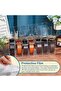 Acrylic Belt Organizer – Transparent Multi-Slot Belt Storage Rack for Closet & Wardrobe