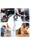 Mini Ratchet Wrench 1/4 Ratchet Wrench 6.35mm Screwdriver Hex Torque Wrenches Tool Wrench Screwdr... - 6