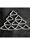 50Pcs Triangle Buckles, V-Shaped Trampoline Spring Hooks, Triangular Buckles, Triangular Ring Hoo... - 5