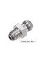 10Pcs 201 Stainless Steel Straight Hydraulic Grease Nozzle Anti-rust Fitting M6 Thread Kit Height... - 5