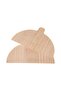 2pcs Half Round Wooden Pizza Paddle Pizza Baking Accessories Pizza Oven Special - 2