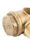 3 Port Brass Air Compressor Male Threaded Check Valve Tube Connector Tool Brass Check Valve Air C... - 6