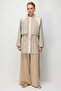 Windbreaker Detailed Cashmere Coat