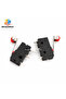 40 قطعة/صندوق مفتاح حد صغير جداً - NO NC SPDT 2P/3P أطراف توصيل 5A 125V/250V ذراع قوس دوار سريع التركيب - 4