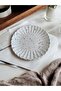 Splash Ceramic Plate, Coaster, Presentation Plate 17 cm Relief