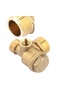 3 Port Brass Air Compressor Male Threaded Check Valve Tube Connector Tool Brass Check Valve Air C... - 3