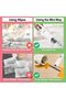 Portable Mini Mop, Self-Squeeze Sponge Mops, Lazy Hand-Free Household Mini Desktop Car Glass Cleaner - 3