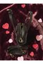 Brown Pleated Folded Leather-Look Mini Shoulder and Hand Bag with Scarf Accessory - 7