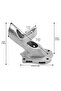 Heavy Duty Aluminum Mount Aluminum Flag Pole Holder Aluminum Alloy Wall Flag Holder Mounting Base... - 5