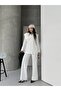 Women's Double-Breasted Blazer Jacket Pants Set Stylish Button Detail Modern Office Formal Suit - 3