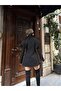 Women's Padded Blazer Jacket Double-Breasted Cut Stylish Design Long Sleeve Modern Office Event Jacket - 6