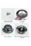 2pcs Black Stainless Steel Lid Knob 5mm-12mm Universal Replacement Carrying Handle for Glass Lid ... - 2