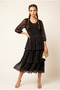 SHIMMER BLACK DRESS