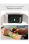 WBF3 WHOOP 5.0 band compatible with Whoop 5 One, Peak, Life; Breathable Nylon Replacement Strap Wristband with Secure Fit for Fitness & Training - Starlight - 7