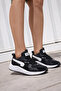 Women's Comfort Black Sneaker Sports Shoes - 5