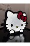 🎀   Hello Kitty Head Design Night Light – Decorative Led Desktop Lighting - 2