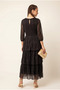 SHIMMER BLACK DRESS - 5
