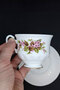 Pink Nurantik Vintage English Cup and Saucer with Bird Figure 200 ml - 6