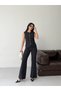 Women's Vest Trouser Suit Button Detail Stylish Two-Piece Suit Modern Office Casual Suit - 4