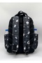 Black Primary School Bag Set of 3 Primary School Bag Character Patterned Pencil Case and Lunch Bag - 6