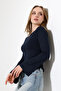 Women's Boat Neck Spanish Sleeve Blouse 22157 - 2