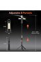Portable Solar LED Work Light, USB Rechargeable Camping Light with Adjustable Brightness - 8