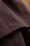 Coffee Skirt-Looking Pants with Accessories - 5