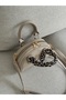 Women's Retro Design Scarf Shoulder Bag Daily Stylish Hand and Shoulder Bag with Accessories En21 Size14 - 5