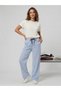Women's Baggy Lycra Striped Sweatpants - 2