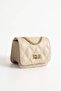 Small Size Women's Shoulder Strap Bag with Embroidery Detail (Length 11 Width 13) - 6