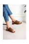 Noventa Tan Suede Women's Sandals - 2