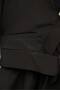 Cupra dress with elastic waist and tie detail - coffee - 8