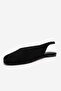 Serina Black Suede Women's Sandals - 6